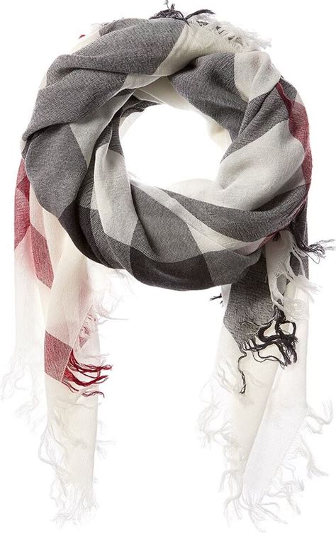 burberry check wool deluxe square scarf|Burberry Check scarf men.